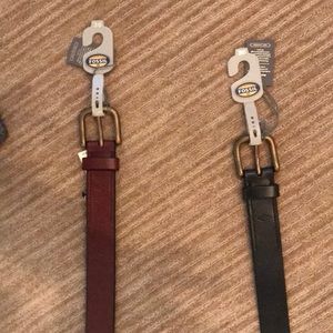 Fossil belts new with tags 2 for 1